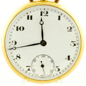 Reloj Suizo de Bolsillo, Lepine y Remontoir. Ca. 1900. Oro 18k.