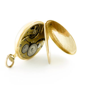 Reloj Suizo de Bolsillo, Lepine y Remontoir. Ca. 1900. Oro 18k.