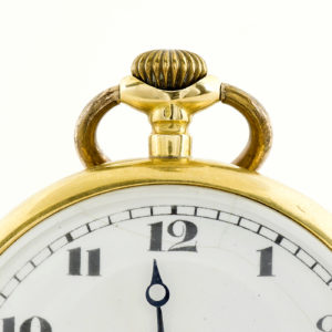 Reloj Suizo de Bolsillo, Lepine y Remontoir. Ca. 1900. Oro 18k.