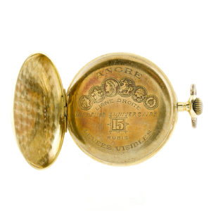 Reloj Suizo de Bolsillo, Lepine y Remontoir. Ca. 1900. Oro 18k.