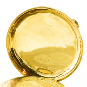 Reloj Suizo de Bolsillo, Lepine y Remontoir. Ca. ?. Oro 18k.