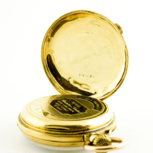 Reloj Suizo de Bolsillo, Lepine y Remontoir. Ca. ?. Oro 18k.