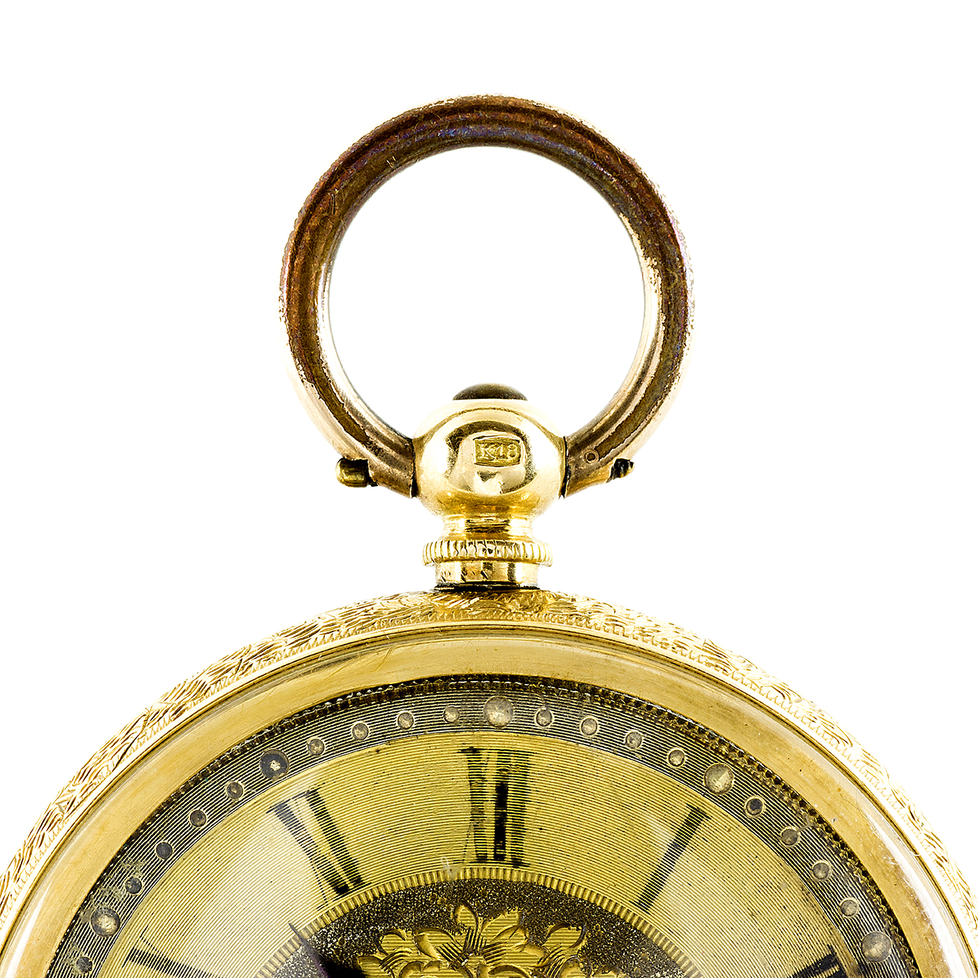 Reloj suizo de colgar para señora, lepine. Ca. Oro 18k. Reloj suizo de colgar para señora, lepine. Ca. Oro 18k.