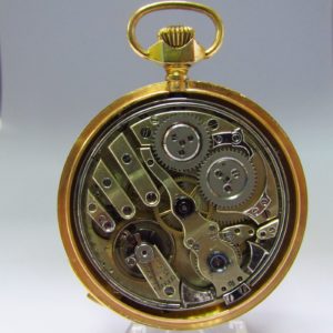 Reloj Suizo de Repetición de Horas y Cuartos, Lepine y Remontoir. Finales siglo XIX. Oro 18k.