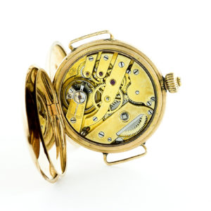 Sucesor de J.G. Marenzeller - reloj de bolsillo - colgar - pulsera - ½ saboneta. Ca. 1875. Oro 14k.