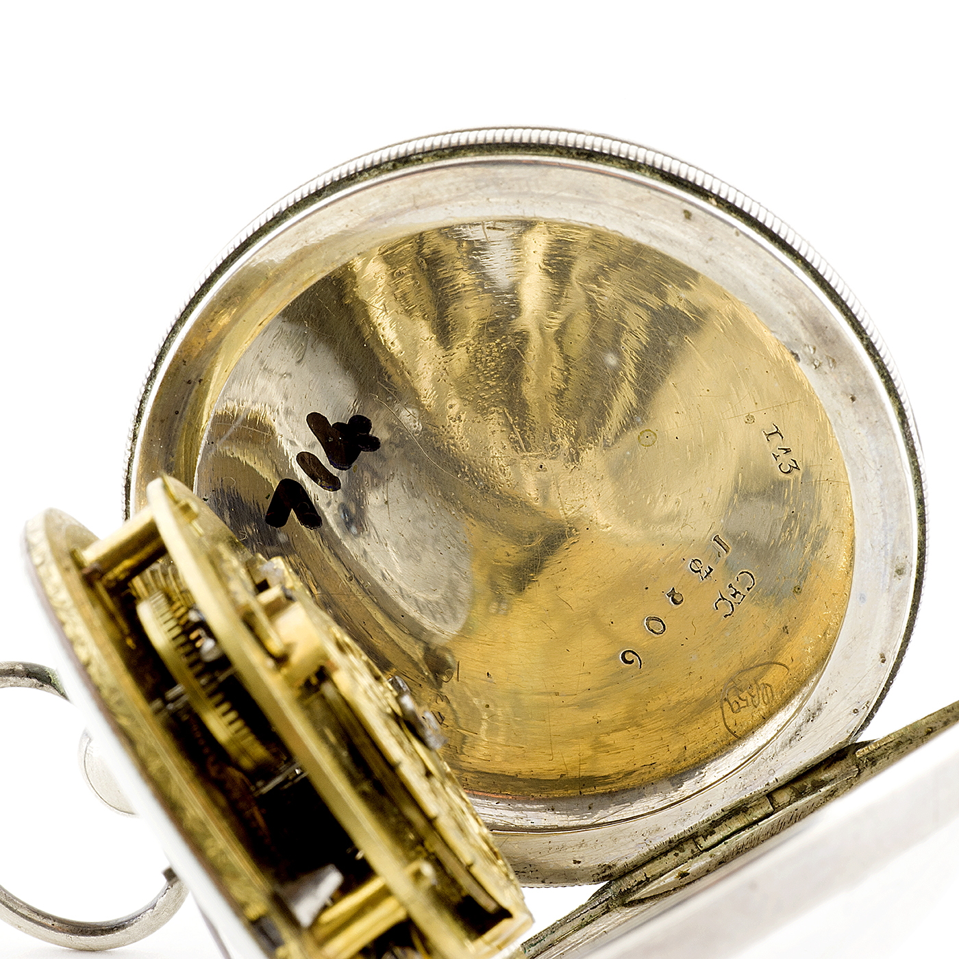 VAUCHER ET FRERES. (Baillie, pág. 325). Reloj de Bolsillo, lepine, Verge Fuseé (Catalino). Plata de Ley. Fleurier, Francia. Ca. 1800. VAUCHER ET FRERES. (Baillie, pág. 325). Reloj de Bolsillo, lepine, Verge Fuseé (Catalino). Plata de Ley. Fleurier, Francia. Ca. 1800.