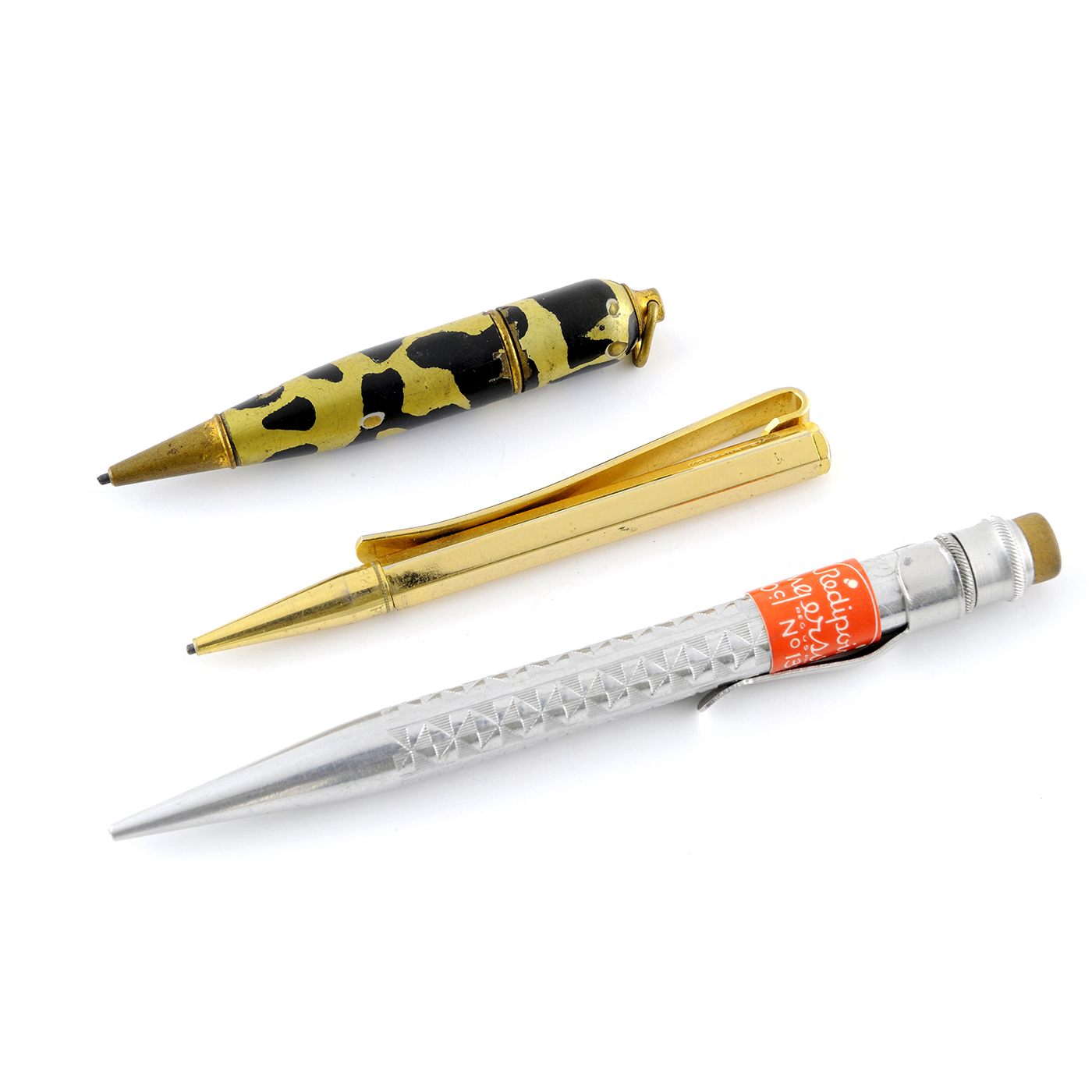Conjunto de 11 lapiceros antiguos de distintas marcas. REDIPOINT, EVERSHARP, PARKER, HIRITER,etc.