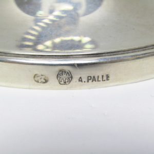 Conjunto de cuatro Candeleros en Plata de Ley. España, siglo XX.