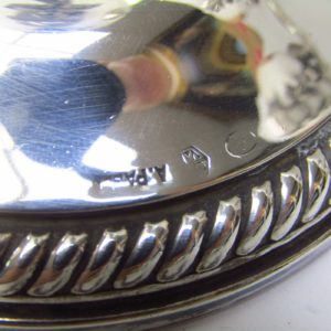 Conjunto de cuatro Candeleros en Plata de Ley. España, siglo XX.
