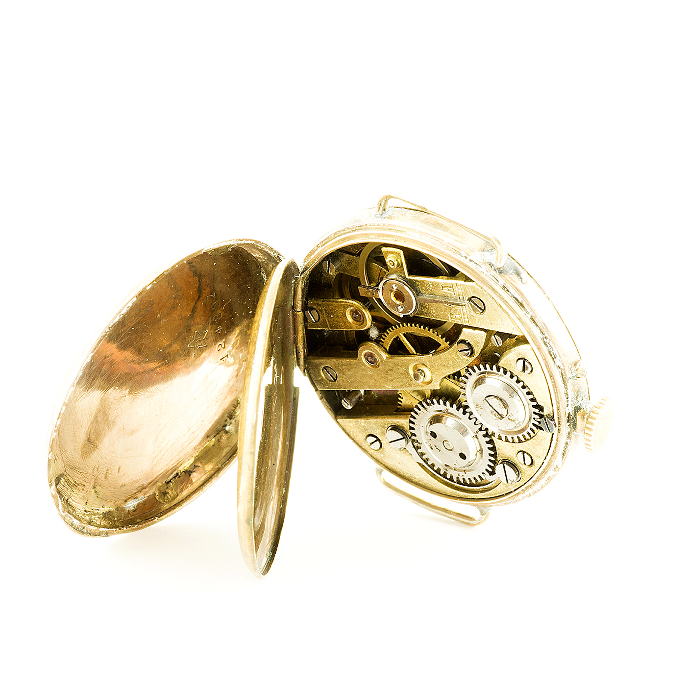 EH. Reloj Suizo de colgar-pulsera, lepine y remontoir. Ca. 1900 EH. Reloj Suizo de colgar-pulsera, lepine y remontoir. Ca. 1900