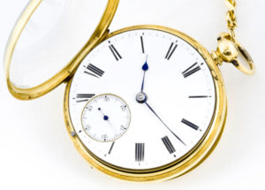 Fabricación Inglesa. Reloj de Bolsillo para caballero, lepine. Año 1869. Oro 18k.