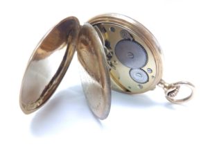 Fabricante Suizo - Reloj de Bolsillo, Lepine y Remontoir. Oro 18k. Finales s. XX.