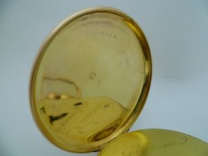 Gillet l'ainé (Clermont, Francia).Reloj de Repetición para hombre. Año 1820. Oro 18k.