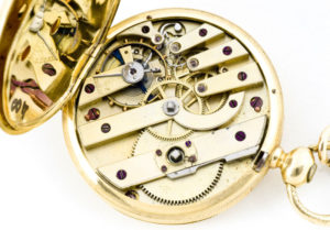 Henry Hofmann (Locle-Suiza). Reloj de Bolsillo para caballero, saboneta. Ca. 1880. Oro 18k.