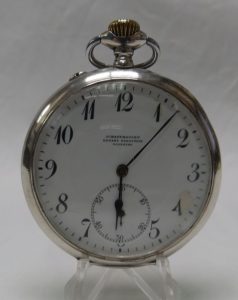 International Watch Company. Reloj de Bolsillo para caballero, lepine y remontoir. Ca. 1912-13.