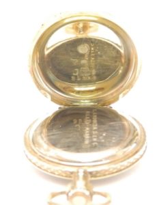 L.Anduiza. Reloj de bolsillo-colgar, lepine y remontoir. Oro 18k. Ca. 1900.