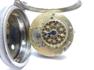 McLay a VilleFranche. Reloj de bolsillo Verge Fusee. Ca. 1850 o anterior.