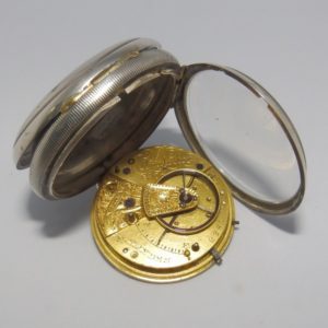 N. Hayden (England). Reloj de Bolsillo, lepine, Half Fusee (Semicatalino). Charleston, 1836.