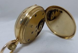Reloj de bolsillo de caballero (Del DOCTOR), Lepine y Remontoir. Año, 1889. Oro 18k.
