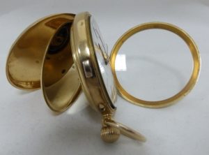 Reloj de bolsillo de caballero (Del DOCTOR), Lepine y Remontoir. Año, 1889. Oro 18k.