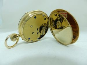 Reloj de bolsillo de caballero (Del DOCTOR), Lepine y Remontoir. Año, 1889. Oro 18k.