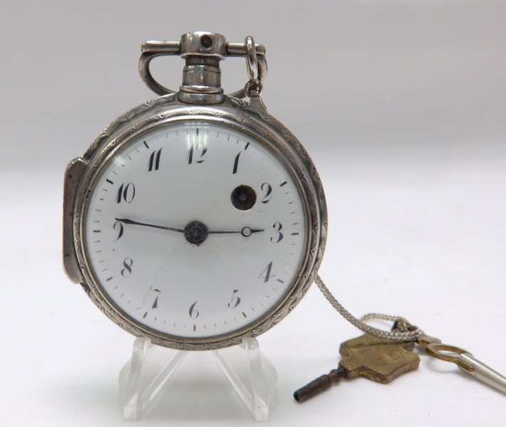 Reloj de Bolsillo Francés, Verge Fuseé, para caballero. Ca. 1820. Reloj de Bolsillo Francés, Verge Fuseé, para caballero. Ca. 1820.