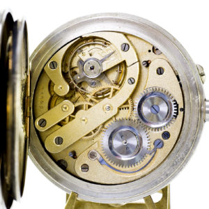 Reloj de Bolsillo, lepine y remontoir, gran tamaño. Suiza, ca. 1900