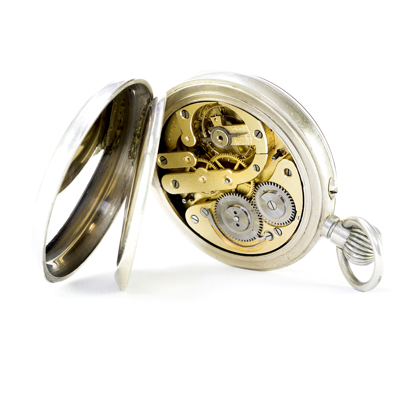 Reloj de Bolsillo, lepine y remontoir, gran tamaño. Suiza, ca. 1900 Reloj de Bolsillo, lepine y remontoir, gran tamaño. Suiza, ca. 1900