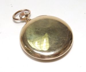Reloj de Bolsillo para caballero, lepine y remontoir. Fabricante Suizo. Oro 18k. Ca. 1880.