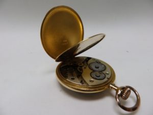 Reloj de Bolsillo para caballero, lepine y remontoir. Fabricante Suizo. Oro 18k. Ca. 1880.