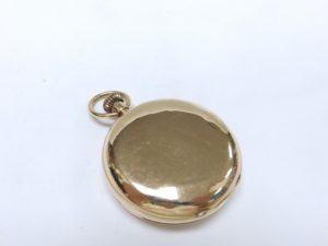 Reloj de Bolsillo para Caballero, Saboneta y Remontoir. Oro 18k. Ca. 1875