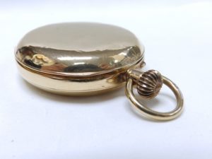 Reloj de Bolsillo para Caballero, Saboneta y Remontoir. Oro 18k. Ca. 1875