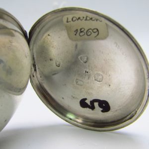 Reloj inglés de Bolsillo-colgar, lepine, unisex. Londres, año 1869.