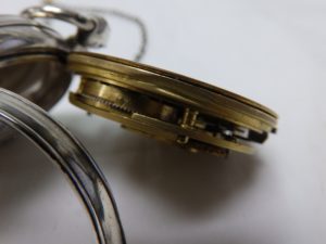 Reloj Inglés de Bolsillo para caballero, lepine, Half Fusee (Semicatalino). Londre, 1889.