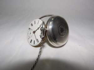 Reloj Inglés de Bolsillo para caballero, lepine, Half Fusee (Semicatalino). Londre, 1889.