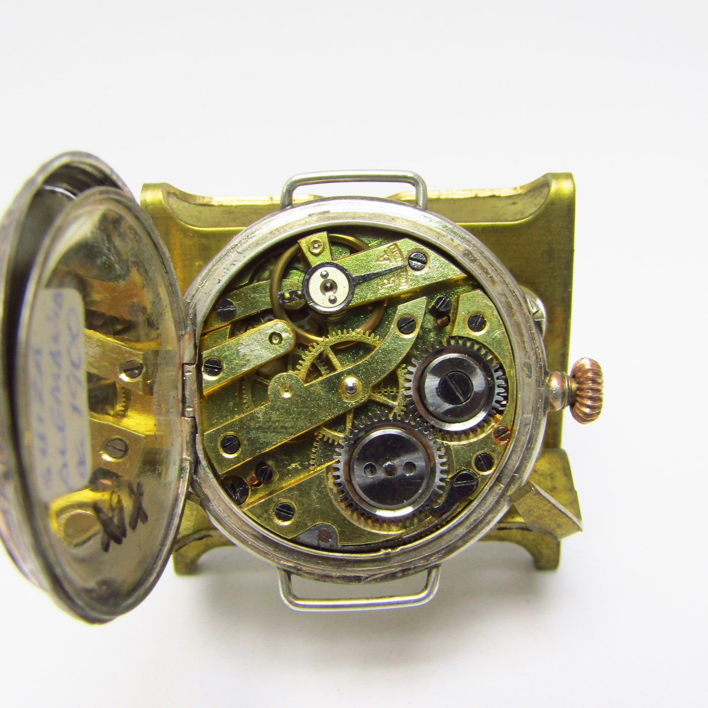 Reloj Suizo de colgar-pulsera, lepine y remontoir, para Alemania. Ca. 1900 Reloj Suizo de colgar-pulsera, lepine y remontoir, para Alemania. Ca. 1900