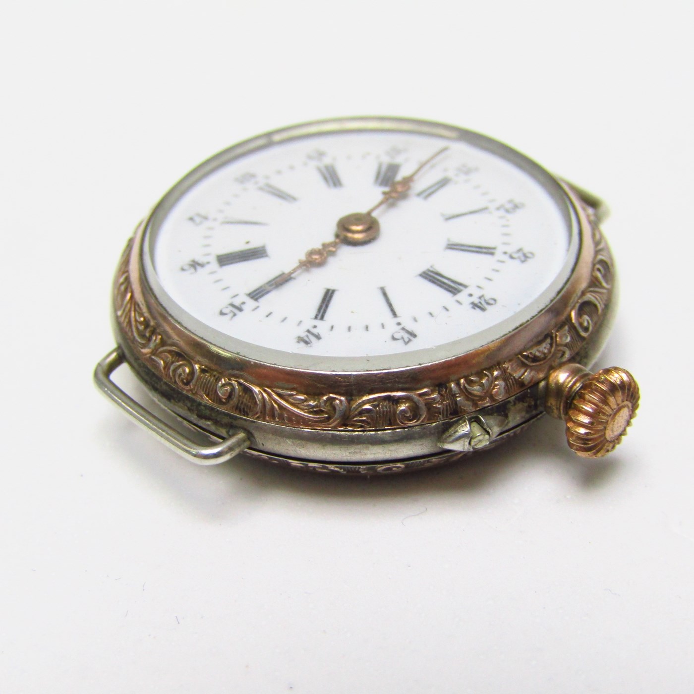 Reloj Suizo de colgar-pulsera, lepine y remontoir, para Alemania. Ca. 1900 Reloj Suizo de colgar-pulsera, lepine y remontoir, para Alemania. Ca. 1900