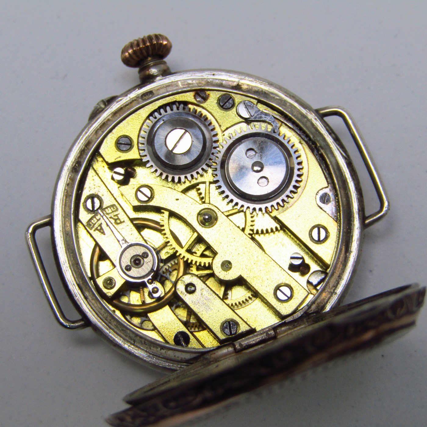 Reloj Suizo de colgar-pulsera, lepine y remontoir, para Alemania. Ca. 1900 Reloj Suizo de colgar-pulsera, lepine y remontoir, para Alemania. Ca. 1900