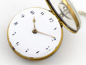 SAVORY FARRAND (Londres, 1790). Reloj de Bolsillo Lepine, Verge Fusee (Catalino).
