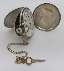THOS.RUSSELL & SOON. Reloj de bolsillo saboneta. Finales s. XIX.