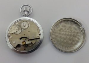 WAKMANN. Cronómetro de bolsillo Monopulsante. Circa 1950.
