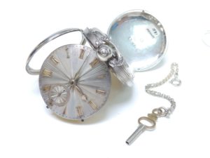 WILL M. COCHRAM. Reloj de Bolsillo para caballero, Verge Fusee. Londres, 1830.