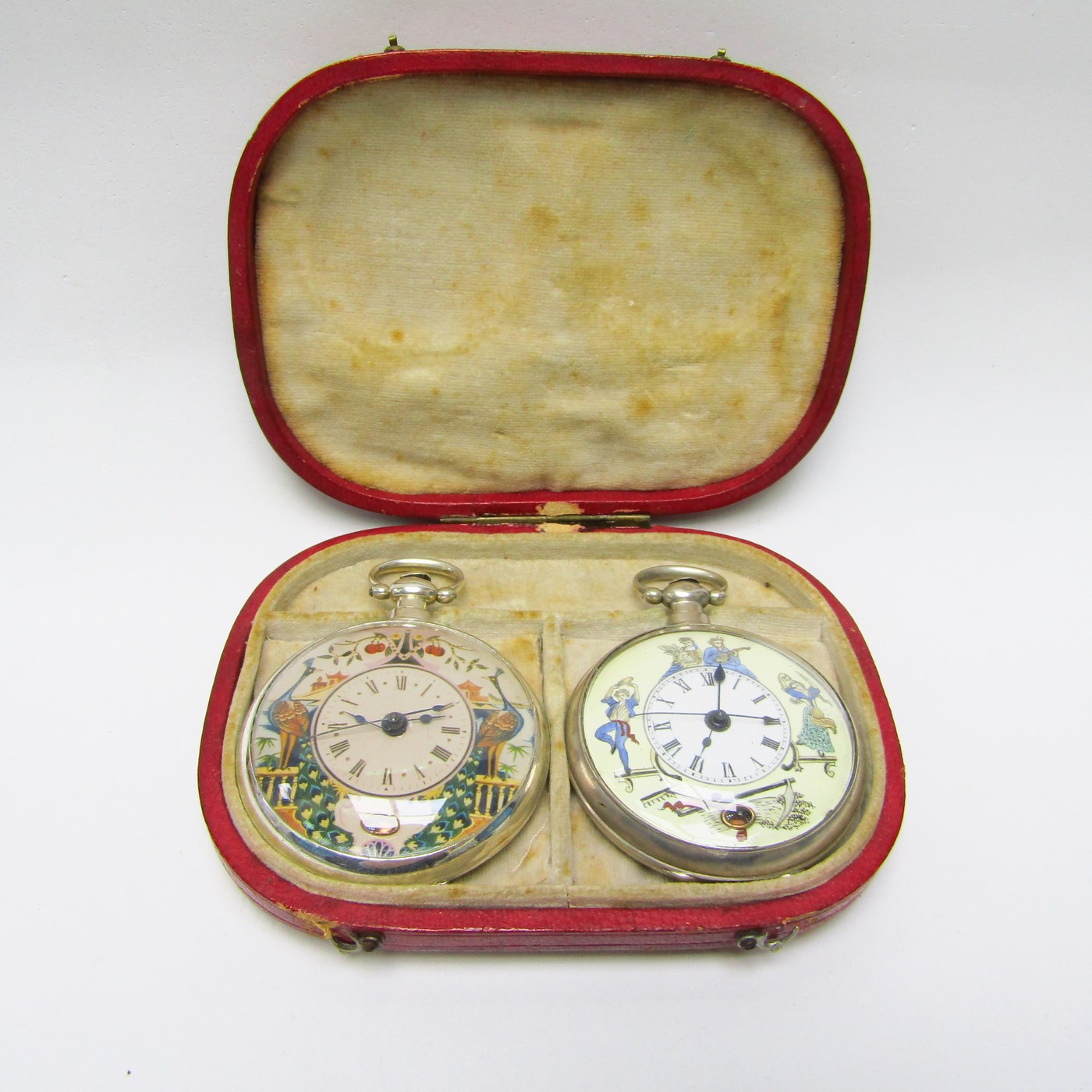 Bovet. Conjunto de dos relojes de Alta Colección "chinesse". 1810-1830 Bovet. Conjunto de dos relojes de Alta Colección "chinesse". 1810-1830