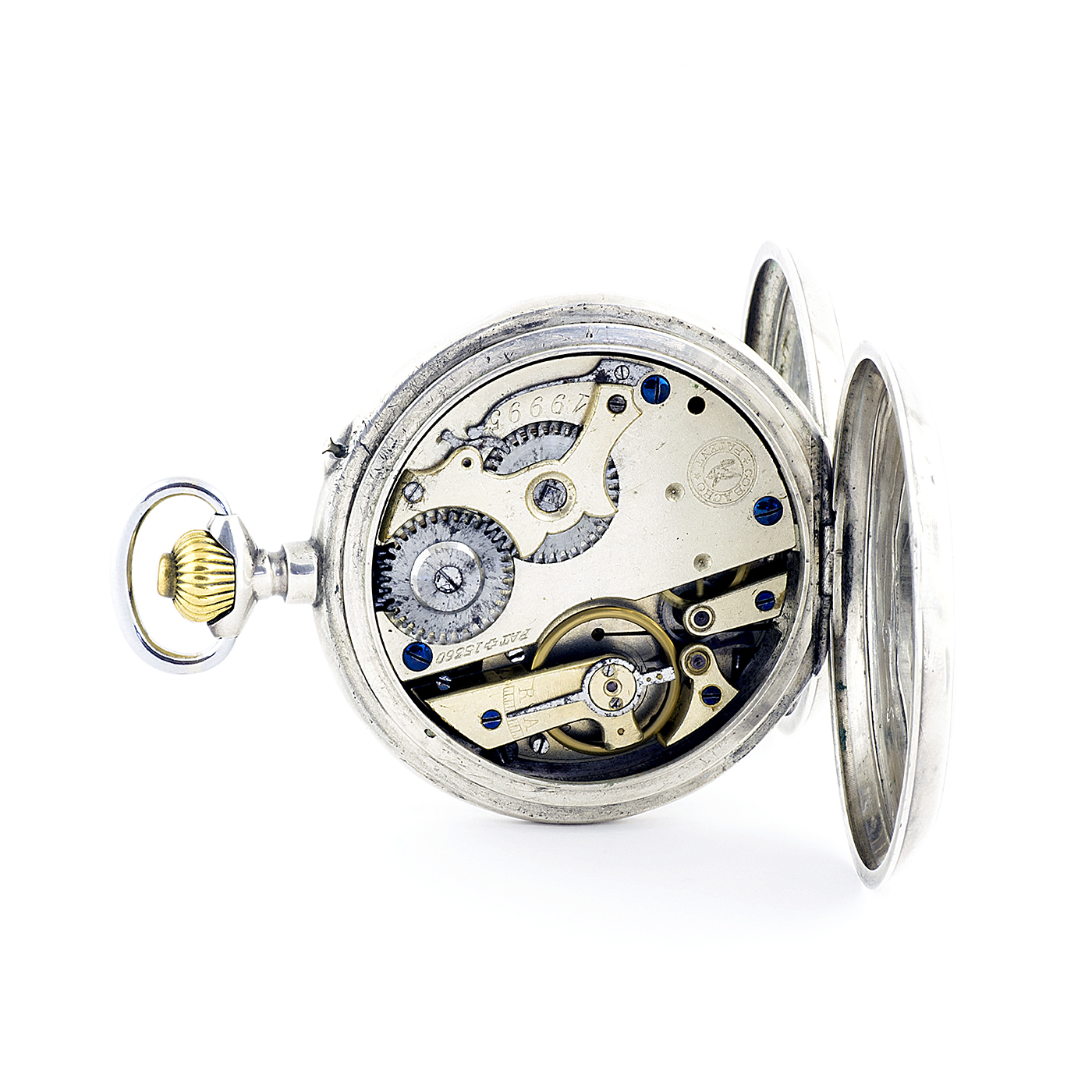 COBACHO PATENT. Reloj suizo de Bolsillo, saboneta y remontoir. Suiza, ca. 1900. COBACHO PATENT. Reloj suizo de Bolsillo, saboneta y remontoir. Suiza, ca. 1900.
