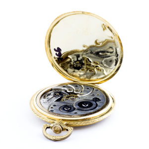 CYMA. Reloj de bolsillo, de caballero, lepine y remontoir. Tipo Frac. Finales siglo XIX. Oro 18k.