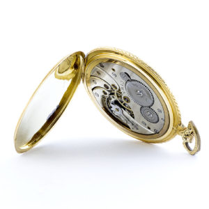 CYMA. Reloj de bolsillo, de caballero, lepine y remontoir. Tipo Frac. Finales siglo XIX. Oro 18k.