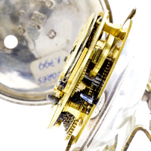 F. LIVINGTON (Londres, 1799). Reloj de Bolsillo Lepine, Verge Fusee (Catalino).