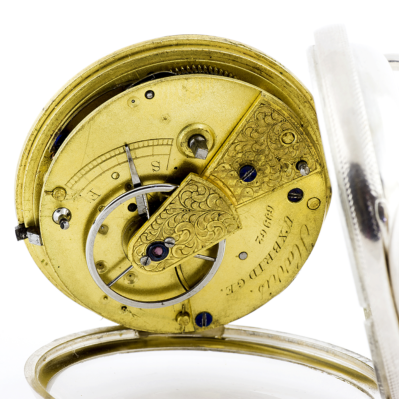 Harris (Uxbridge). Reloj de Bolsillo para caballero, lepine, Half Fuseé (Semicatalino). England, ca. 1800. Harris (Uxbridge). Reloj de Bolsillo para caballero, lepine, Half Fuseé (Semicatalino). England, ca. 1800.