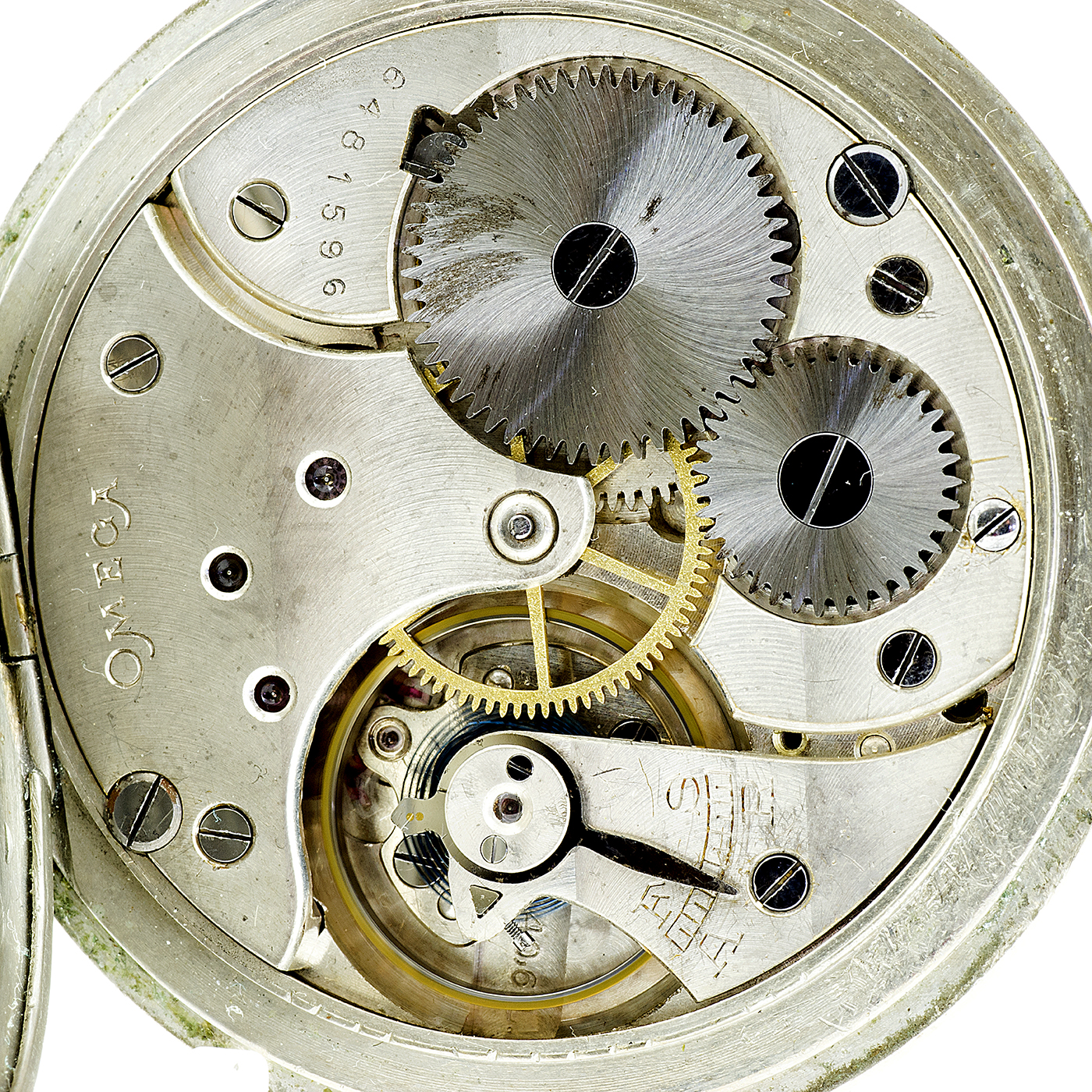 OMEGA. Reloj de bolsillo, lepine y remontoir. Automatón. Ca. 1925. OMEGA. Reloj de bolsillo, lepine y remontoir. Automatón. Ca. 1925.
