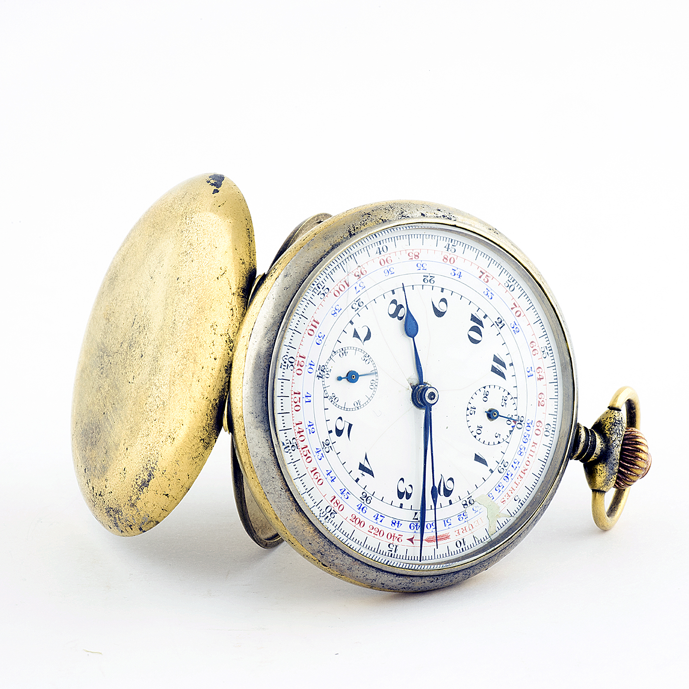 Reloj-Cronómetro Suizo, Lepine y remontoir. Suiza, ca. 1900. Reloj-Cronómetro Suizo, Lepine y remontoir. Suiza, ca. 1900.